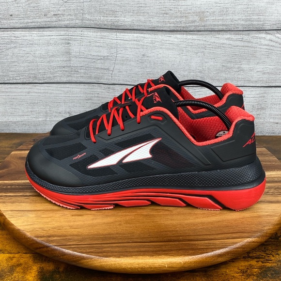Altra Men’s Duo Lightweight Running Shoes Black Red AFM1838F-6 Sneaker Size 13